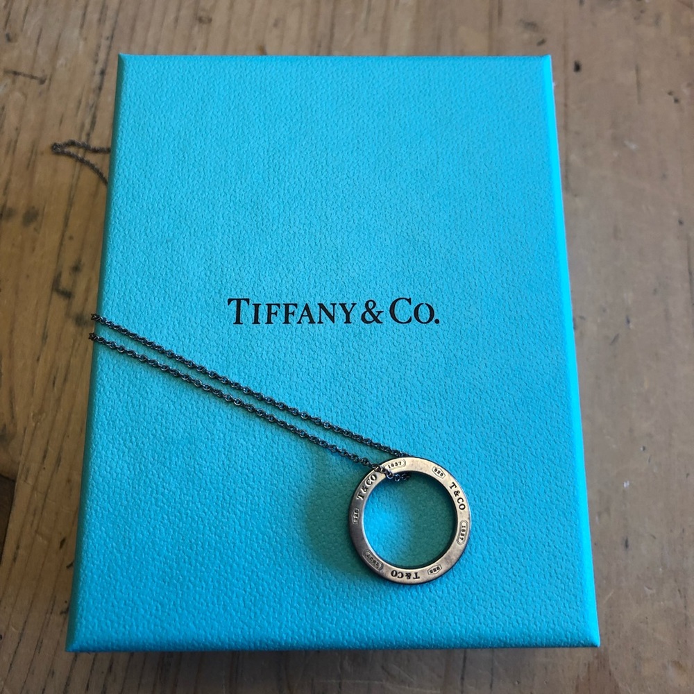 Tiffany silver necklace